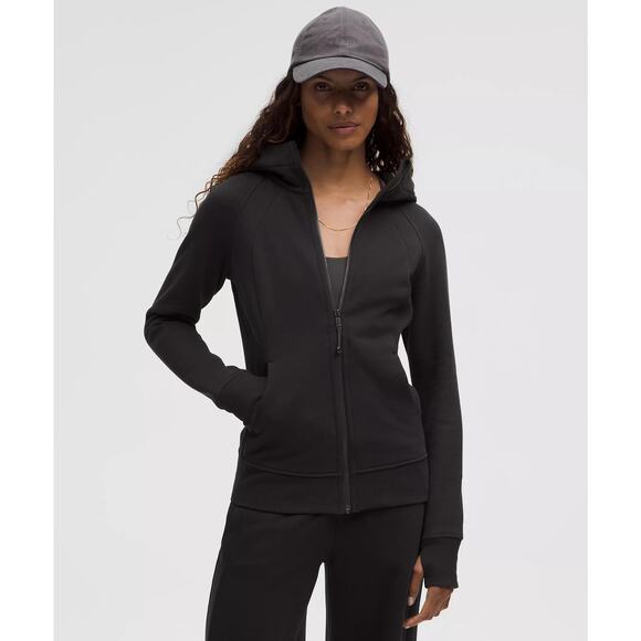 Lululemon Scuba Full-Zip Hoodie Black - Picture 1 of 12